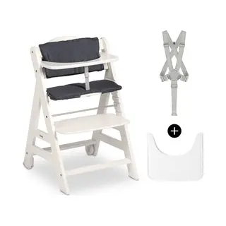 Hauck Beta+ Traditioneller Hochstuhl Gepolsterter Sitz Schwarz
