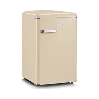 Severin Rks 8833 Retro Kühlschrank mit Gefrierfach Freistehend 108 l D Cremefarben