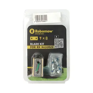 Robomow 122-100-619 Reserve Mes Set Van 8 Stuks Geschikt Voor (grastrimmer), Robomow RK2000, Robomow RK1000