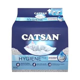 Catsan Hygiene Plus Katzenstreu - 11, 5 L