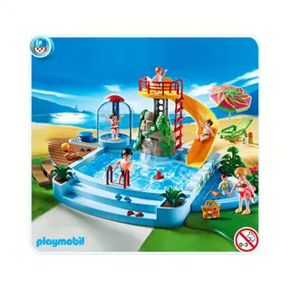 Playmobil Pool with Water Slide