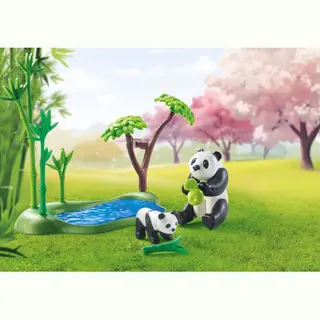Playmobil Asiatischer Garten mit Pandafütterung