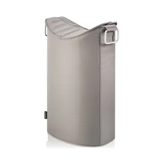 Blomus Frisco wasmand Rechthoekig Aluminium, Fiber Taupe