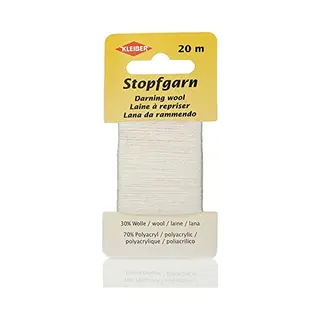 Kleiber & Co 71034 Stopwol 20mtr Wit