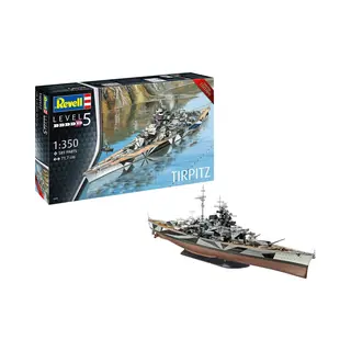 Revell 05096 - Modellbausatz Tirpitz Im Maßstab 1, 350