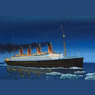Revell Rms Titanic Passagierschiff-Modell Montagesatz 1:700