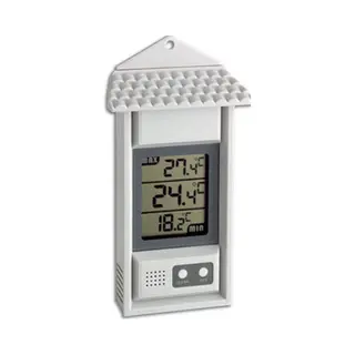 Tfa-Dostmann 30.1039 Umgebungsthermometer Elektronisches Umgebungsthermometer Draußen Weiß