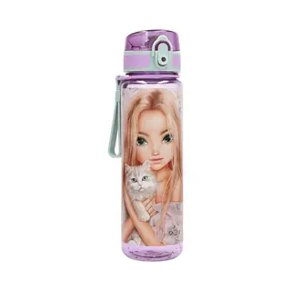 TOPModel 0413965 Trinkflasche Tägliche Nutzung 650 ml Polypropylen (Pp), Silikon, Edelstahl, Tritan Violett, Transparent