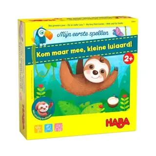 Haba Kom Maar Mee, Kleine Luiaard - Bewegingsspel Voor 2+ Jaar - 306602