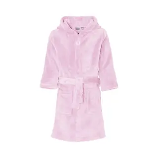 Playshoes Unisex Kinder Fleece-Bademantel Morgenmantel, Rosa, 134/140