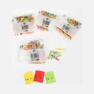 NoName, Doe-het-zelf Papier, Tombola Trefferlose Nr. 101-150 (50 x)