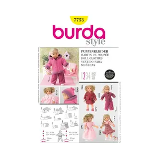 Burda Paper Sewing Pattern 7753