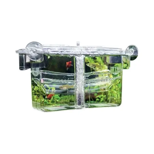 Hobby Aquaristik Nido 4 I 13 X 10 X 11, 5 Cm I Ablaichbecken Mit Luftversorgung I Zum Separieren Von Trächtigen Fischen Und Zur Aufzucht Von thumbnail