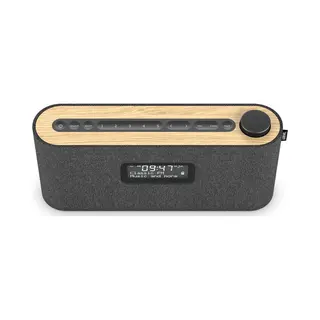 Loewe Radio. Frequency Tragbar Digital Grau, Holz