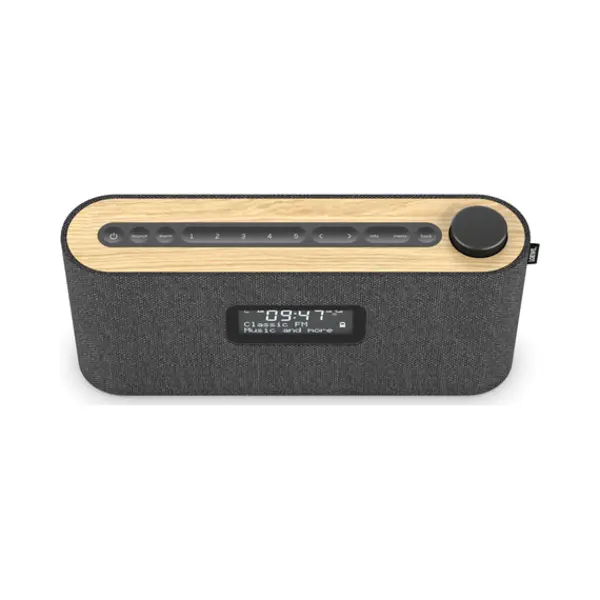 Loewe Radio. Frequency Tragbar Digital Grau, Holz thumbnail