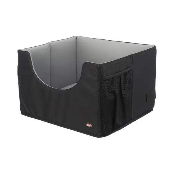 Trixie 13177 Hundesitz/Kofferraumschutz Autositzbezug Polyester Schwarz, Grau thumbnail