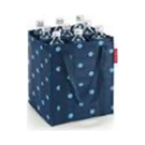 Reisenthel Bottlebag Blauw, Wit Flessentas thumbnail