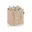 Metallic Dots Coffee Beige