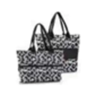 Reisenthel shopper e1 Schwarz, Weiß Stoffbeutel