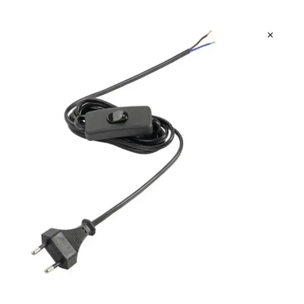 zjxxdz Lampen-Schalter Mit Schraubkontakten Fußtretschalter Fußschalter Schalter Zwischenschalter 1polig 2 A Silber (Grau), Lampen-Schalter Für 2- Und thumbnail