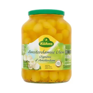Kühne Amsterdamse Uien 1700ml Glas (Silberzwiebeln)