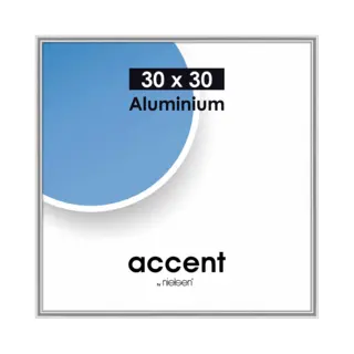 Nielsen Accent 30x30 Aluminium Zilver 54123