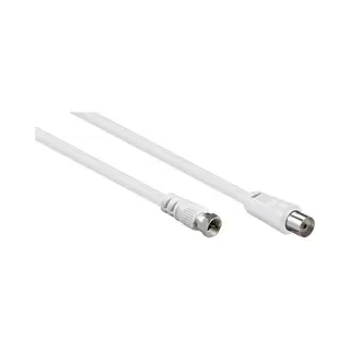 Transmedia F (m) - Coax Iec (v) Coaxkabel / Wit - 7, 5 Meter