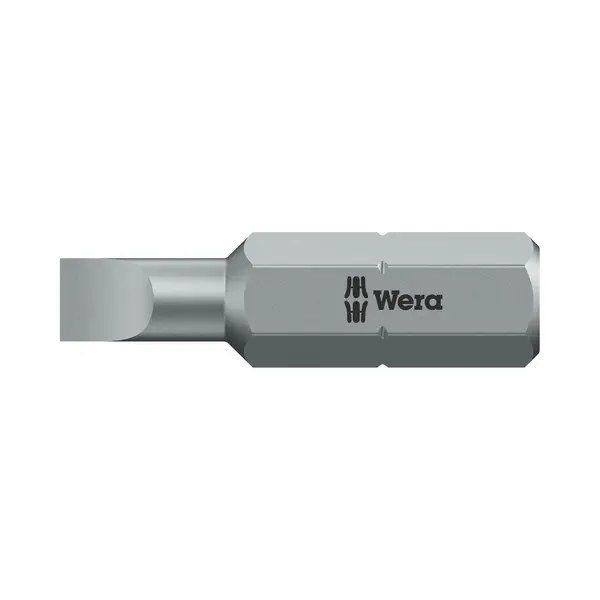 Wera Bit Zähhart 1/4" Din 3126 C6, 3 Schlitz 6, 5x1, 2x25mm thumbnail