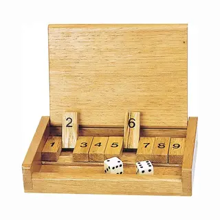 Goki Das Spiel Shut the Box Gesellschaftsspiel Strategie