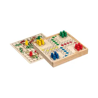 Philos Spiel Philos 3095 - Würfelspiel, Schlangenspiel, Kombination, Mini