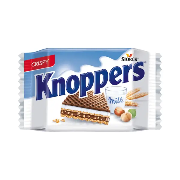 Knoppers - Choco Wafels (Doos á 24 Stuks) - Uitdeel Koekjes thumbnail