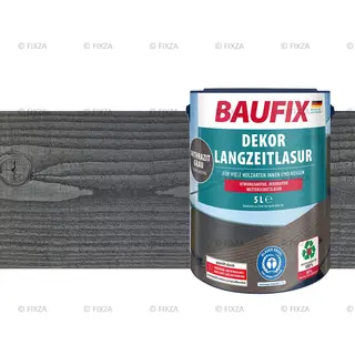 Baufix Dekor-Langzeitlasur - Anthrazitgrau