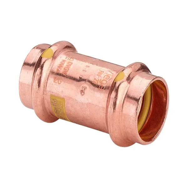 Viega Muffe Profipress G 2615 Kupfer, Sc-Contur 22 Mm, 346508 - 5 Stück thumbnail
