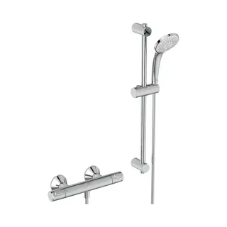 Ideal Standard - Is Brausethermostat Ap Ceratherm T25 Ausld.80mm Brausestange 600mm Chrom