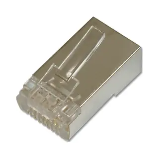 Digitus Cat 6 Modularstecker für Rundkabel, Pass through Stecker