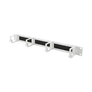 Digitus Kabelrangierpanel mit Bürstenleisten für 483 mm (19")-Schränke, 1HE