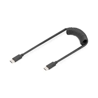 Digitus Usb 2.0 - Usb C to Usb C Spiral Cable