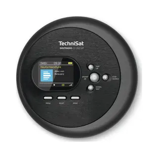 TechniSat Digitradio Cd 2GO Bt Draagbare cd-speler Zwart
