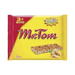 Hosta Mr.Tom Peanuts In Caramel Bar - 40g - 12 X 3 Packs