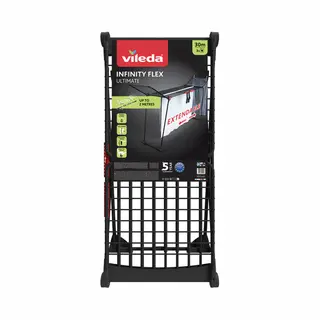 Vileda Infinity Flex Ultimate Floor-standing rack Black