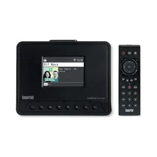 Telestar Imperial Dabman i410 Bt Internet Analoog & digitaal Zwart