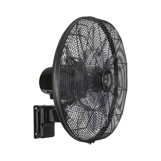 CasaFan Airos Eco Silent Wall Sw Black