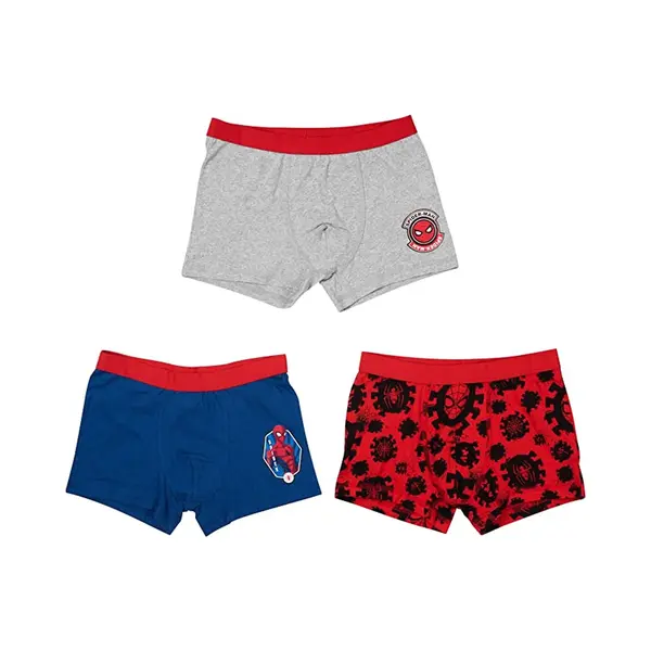 Marvel Spiderman - 3-Pack Kids Boxershort - Spidey - 122/128 thumbnail