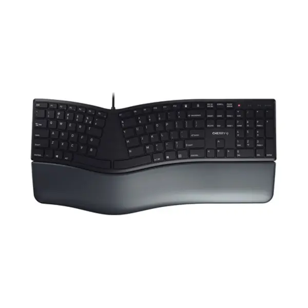 Cherry Kc 4500 Ergo Tastatur Universal Usb Qwerty Us Englisch Schwarz thumbnail