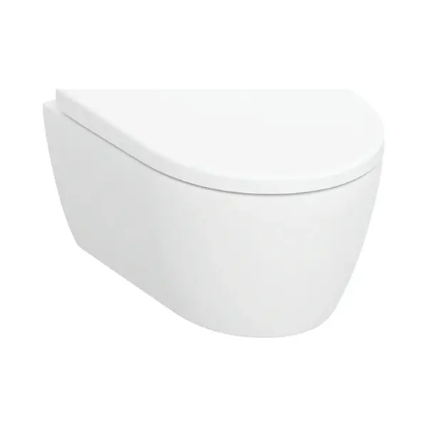 Geberit Icon Wandcloset - Compact - Rimless - Softclose Zitting - Quickrelease - Wit Mat thumbnail