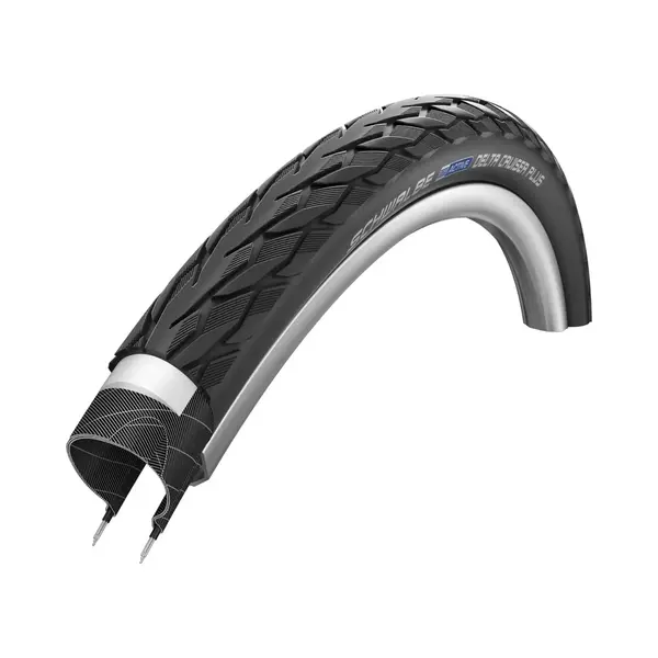 Buitenband Schwalbe Delta Cruiser Plus Puncture Guard 28 X 1.10 / 28-622 Mm - Zwart Met Reflectie thumbnail