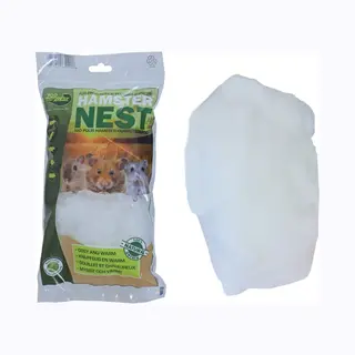 Zoobest Nestmateriaal Hamsterwatten Hamster Muizen Knaagdieren – 100 Gram