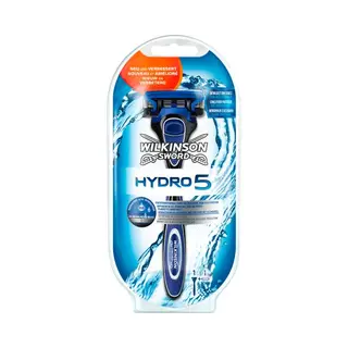 Wilkinson Sword Hydro 5 Scheerapparaat met scheerblad Zwart, Blauw