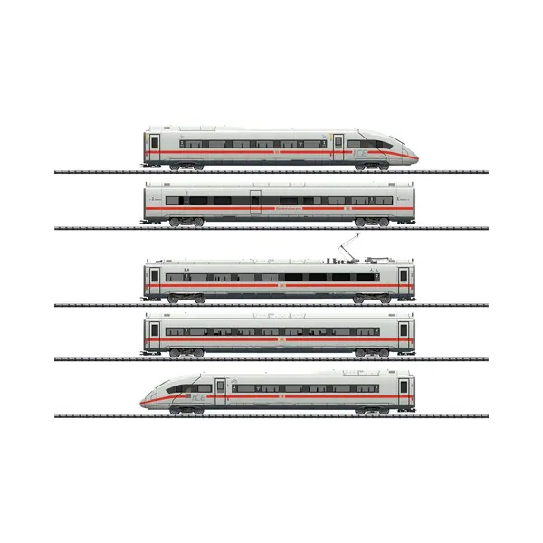 Trix H0 T22971 H0 5-delig Treinstel Ice 4 (Br 412/812) Van De Db Ag thumbnail