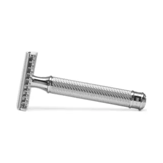 MÜHle -Scheermes -Double Edge Safety Razor- Traditional Chroom - Open Kam
